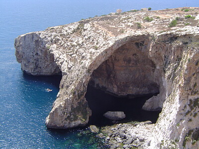 la grotte bleue, Malte