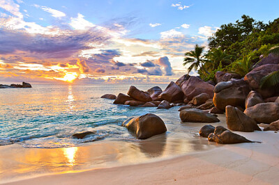 Isla Praslin-Seychelles