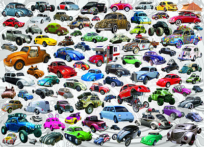 WHAT 'S YOUR BUG - VW BEETLE jigsaw puzzle