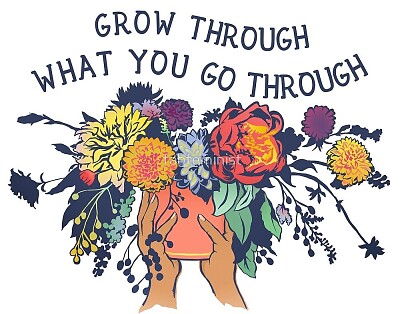 Grow Through What You Go Through jigsaw puzzle