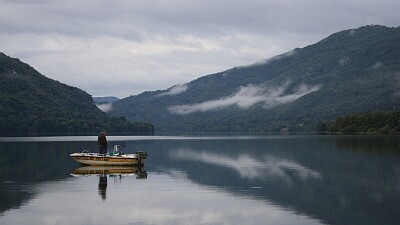 Lac du Coiselet, Ain, France