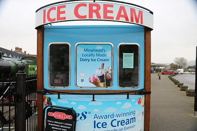 Ice Cream Stand, Minehead, U.K. jigsaw puzzle