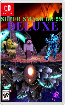 פאזל של Super Smash Bros Ultimate DELUXE