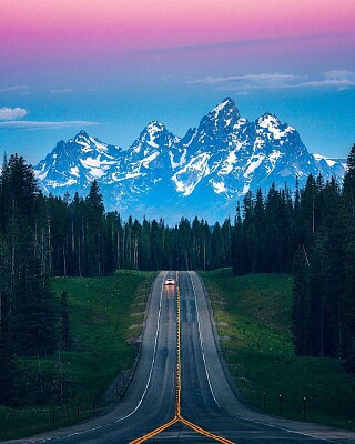 Parque Nacional Grand Teton - Wyoming - USA jigsaw puzzle