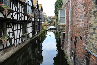 Canal, Canterbury, U.K.