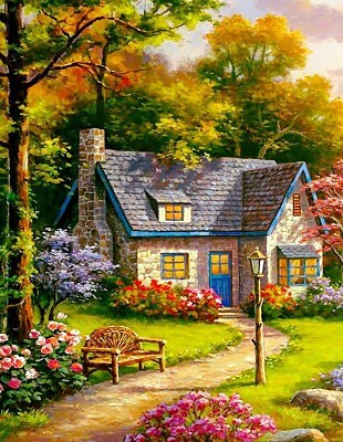 casa no campo jigsaw puzzle