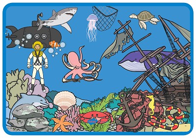Ce animale locuiesc in ocean?