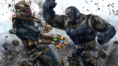 פאזל של Thanos y Darkseid