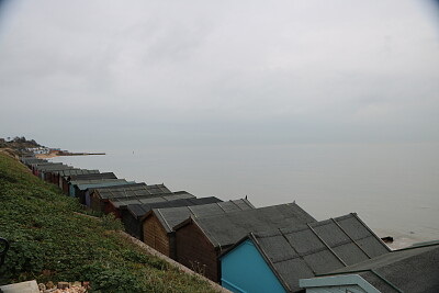 A Meeting of Sky and Sea - Walton-on-the-Naze, U.K jigsaw puzzle