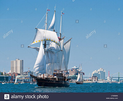 The barquentine Peacemaker  in Halifax