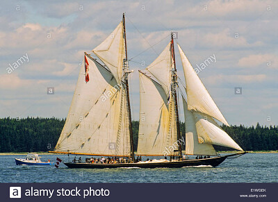 Tall Ship,The Bluenose, Canada Schooner