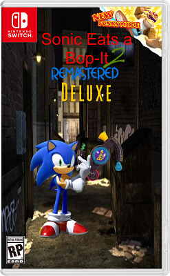 Sonic eats a bopit jigsaw puzzle