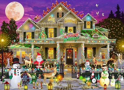 christmas jigsaw puzzle