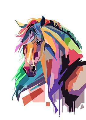 Colorful Horse