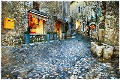 Old Village-France jigsaw puzzle