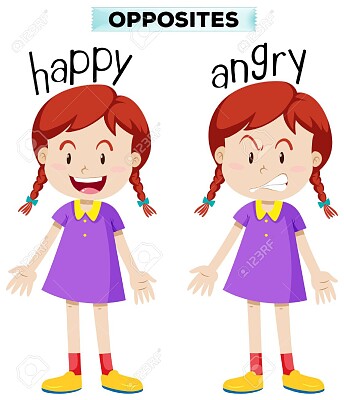 פאזל של Rompecabezas angry-happy