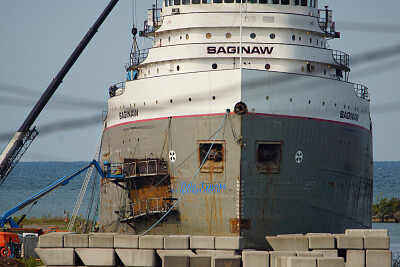 m/v Saginaw Bow repair jigsaw puzzle