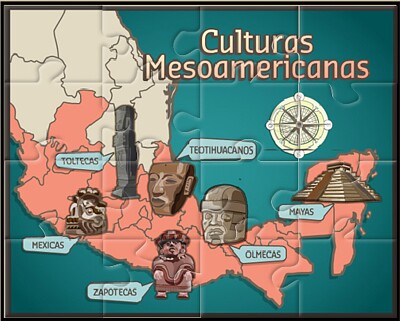 Rompecabezas Culturas Mesoamericanas