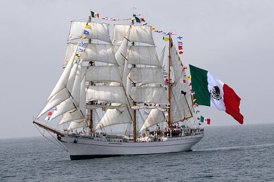 Tall Ship CuauhtÃ©moc in Halifax 01111