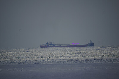 AmA stuck in ice Lake Erie Feb 2015