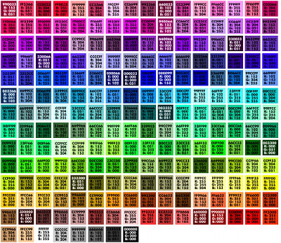 פאזל של Defined color palette