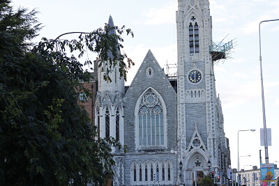Working on the Church, Dublin, Ireland