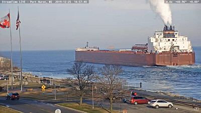 m/v James r Barker   flags (1,000 footer)