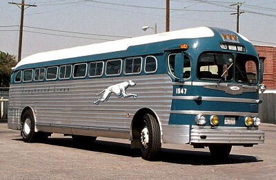 1947 GMC Greyhound Bus