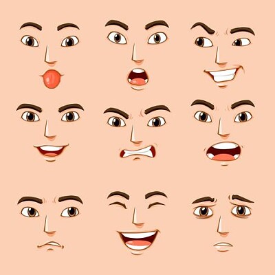 facial expressions of human