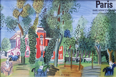 Dufy parc et maison rouge