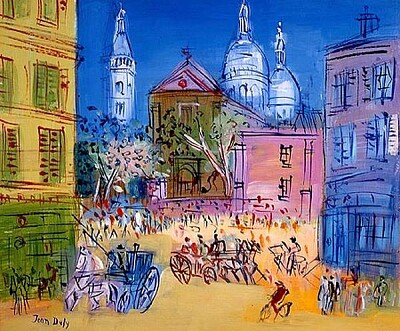 Dufy place du Tertre
