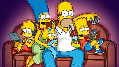 פאזל של Los Simpson