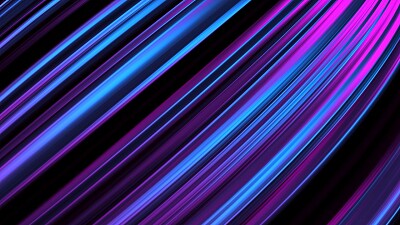 stripes, glow, purple