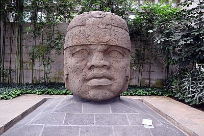 Olmec colossal heads  from 900 Bc