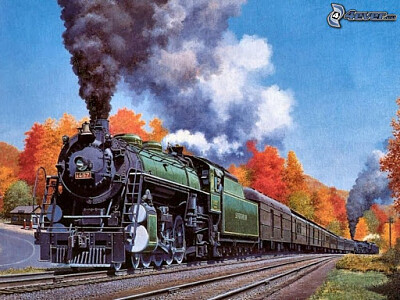 STEAM TRAIN jigsaw puzzle