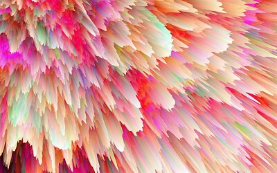 colorful explosions