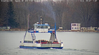 ALG  "City of Algonac " car ferry