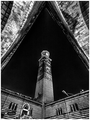 פאזל של torre dei Lamberti , Verona