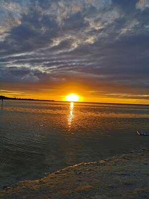 ATARDECER PLAYA BLANCA Q. ROO jigsaw puzzle