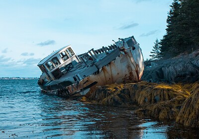 Abandoned in Feltzen South, Nova Scotia jigsaw puzzle