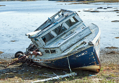 Abandoned in Blue Rocks - Nova Scotia jigsaw puzzle