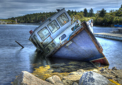 Abandoned in Sambro - Nova Scotia jigsaw puzzle