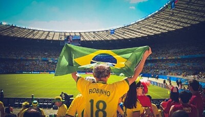 Futebol Jogo do Brasil no MaracanÃ£ jigsaw puzzle