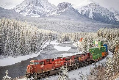 Canadian Pacific Rail jigsaw puzzle