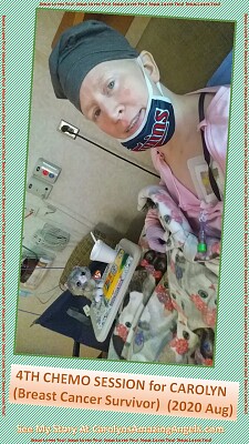 פאזל של 4th CHEMO SESSION for CAROLYN(Breast Cancer)8/2020