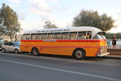 Souvenir Bus, Silema, Malta jigsaw puzzle