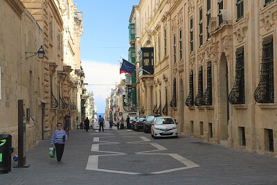 Walking Around Valetta jigsaw puzzle