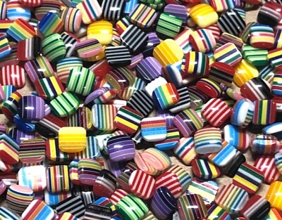 Striped Beads