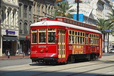 Streetcar in New Orleans