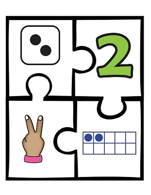 numeros jigsaw puzzle